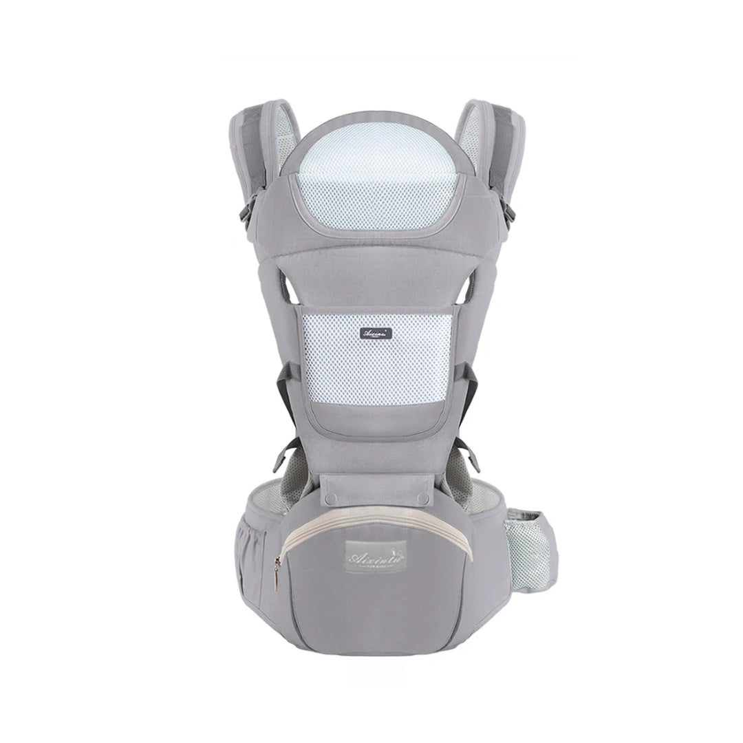 CozyHeartbeat Ergonomic Baby Carrier - A comfortable and supportive baby carrier designed for newborns and toddlers, featuring an adjustable fit for parents and babies."
