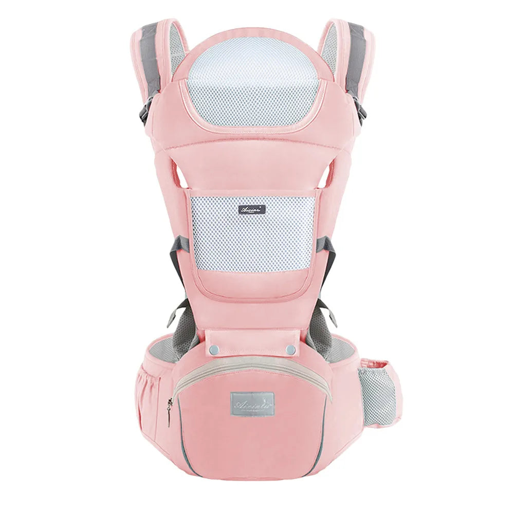 CozyHeartbeat Ergonomic Baby Carrier - A comfortable and supportive baby carrier designed for newborns and toddlers, featuring an adjustable fit for parents and babies."