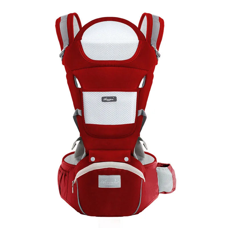 CozyHeartbeat Ergonomic Baby Carrier - A comfortable and supportive baby carrier designed for newborns and toddlers, featuring an adjustable fit for parents and babies."