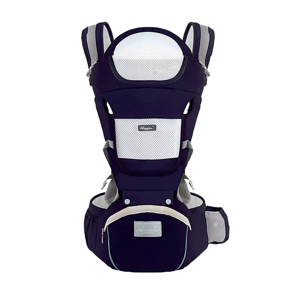 CozyHeartbeat Ergonomic Baby Carrier - A comfortable and supportive baby carrier designed for newborns and toddlers, featuring an adjustable fit for parents and babies."