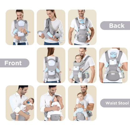 CozyHeartbeat Ergonomic Baby Carrier - A comfortable and supportive baby carrier designed for newborns and toddlers, featuring an adjustable fit for parents and babies."