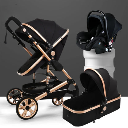 CozyHeartbeat Juno Convertible Pram - A high-quality stroller with 48+ configurations, aircraft-grade aluminum frame, and a spacious seat for newborns and growing families.