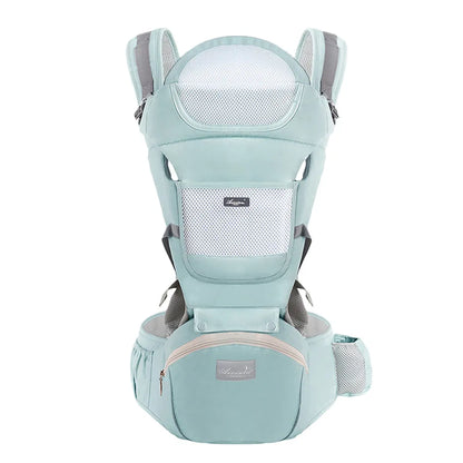CozyHeartbeat Ergonomic Baby Carrier - A comfortable and supportive baby carrier designed for newborns and toddlers, featuring an adjustable fit for parents and babies."